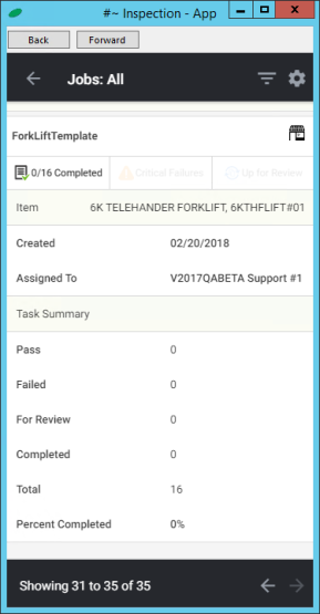 Display App Inspect Inspection App